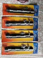 4x Schwerlast Großes Gartentor Schuppen Schiebetür 8 Zoll Turmbolzen Schwarz Riegel Fang