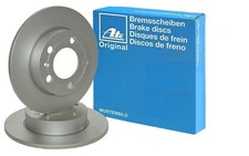 ATE BREMSSCHEIBEN Ø240 VOLL VORNE FÜR OPEL CORSA C 1.0 1.2 OHNE ABS 