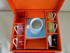 12 tlg. Espresso Set   Porzellan, unbenutzt, ovp