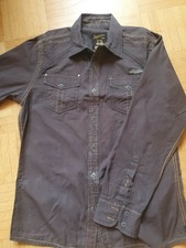 Garcia Hemd Langarm Oberhemd Jungen Kinder Shirt Gr.152/158 braun top Zustand 