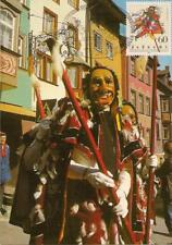 Maximumkarte 1167: Narrensprung Rottweil mit Federhannes 1983 