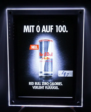 Red Bull Energy Zero LED DIN A3 Poster Rahmen Wand Leuchtreklame Werbeschild