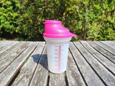 TUPPERWARE SHAKE-IT 350 ML PINK SCHÜTTELBECHER SHAKER MIXBECHER 