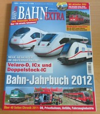Startpreis 1,00 €  BAHN EXTRA 1/2012 Bahn-Jahrbuch 2012 - ohne DVD