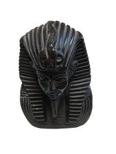 Ägyptische Figur 14 cm aus Kunststein Pharao mit Bart Büste Skulptur