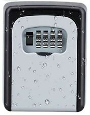 Schlüsseltresor Wandmontage, 4 stellige Kombination Key Lock Box Outdoor & Indoor