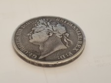 George IIII Vollkrone Silbermünze 1821