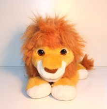 XL Disney LÖWE MUFASA brüllt König der Löwen Plüsch SOUND Handpuppe 47 cm groß