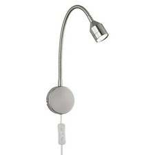 Honsel Leuchten LED-Wandleuchte Lovi 4,4 W, Silber, Warmweiß