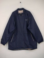 Nike Sportjacke Jacke Vintage Retro Blau Herren Gr. 2XL