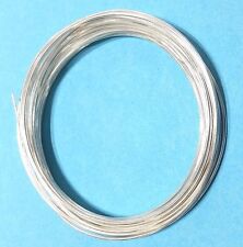 925 Sterling Echt Silberdraht Silber Ösen-Draht 0,5mm-3,2mm massiv voll NEU