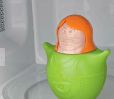 CLEANmaxx Mikrowellenreiniger Mikrowellen Reiniger mit Dampf ohne Chemie