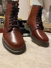 Dr. Martens Vintage Made in England 1460 8 Löcher UK Größe 9/43 Ochsenblut Old School.
