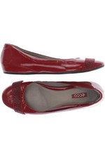 Ecco Ballerinas Damen Sommerschuhe Damenschuhe Gr. DE 41 Leder rot #d2ff22d