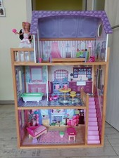 Puppenhaus KidKraft 65092 Kayla, mit Zubehör und Barbie-Brautpaar