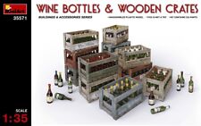 Miniart 35571 - 1/35 Wine Bottles & Wooden Crates - Neu