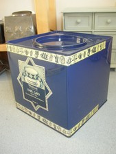 Vintage Whittard of Chelsea großes Blatt Teedose Einzelhandel Shop Aufbewahrung/Thekendisplay 