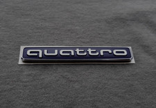 Original Audi A3 A4 B8/B9 A5 A6/C7 Q2 Q3 Q5 Q7 "quattro" Emblem Logo Schriftzug