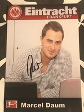 Marcel Daum HGFoto Eintracht Frankfurt Original Signiert