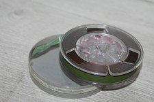 BASF 8cm MINI TONBAND mit BASF LGS 35 BAND mit RUND ARCHIVDOSE von 1970 