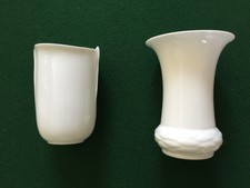 2 schöne kleine Vasen HUTSCHENREUTHER  feines BONE CHINA Porzelan