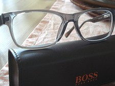 BOSS Orange Brille - Herren - mit Etui & BOSS Putztuch - selten getragen