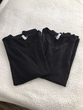 2x KAPPA Orginal - T Shirt- XXL - Top - V Kragen