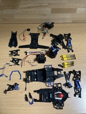 RC Auto Tamiya Boomerang / Hotshot Reste und Ersatzteile Konvolut an Bastler