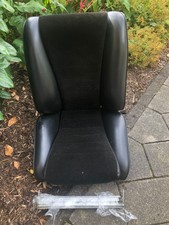Recaro Porsche S Sitz frühes Modell ohne Kopfstützenaufnahme  4 Loch Schienen