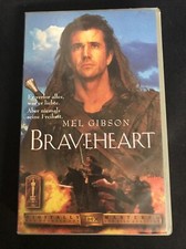 Braveheart 1996 mit Mel Gibson - VHS Video Kassette Zustand Gut @813