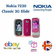 NEU Nokia Slide 7230-Classic 3g Entsperrt Handy Garantie Gleicher Tag Versand