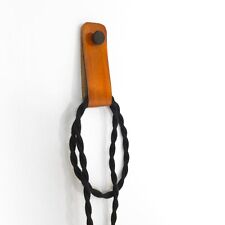 Kleine Leder-Riemen, Haken, Schleife, Halter, Aufhänger-Sienna Brown