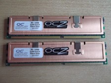 2x OCZ Technology DDR-RAM PC3200 512MB Dual CH Premier Series 2.5-3-3-7 184-pin