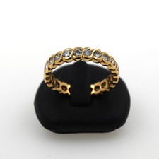 Memory Brillant Ring 750 Gold Diamant 18 Kt Gelbgold 1,35 CT Wert 2990,-
