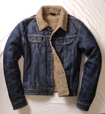 Diesel | Borg Sherpa Fleece | Trucker | Jeansjacke | Blue | 2xl | RRP £ 292