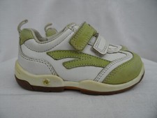 Schicke ECCO Schuhchen "TOP" weis/mintgrün in Gr. 22 für Jungen und Mädchen