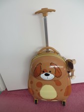 Ferienzeit Reisekoffer Kinder Koffer Trolley Hartschalenkoffer mit Maskottchen  