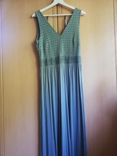 H&M Langes Kleid mit Spitzenoberteil Mintgrün Größe S - kaum getragen, wie neu