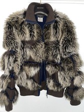 CHANEL Kaschmir Faux FUR FELL  Jacke Gr. 38