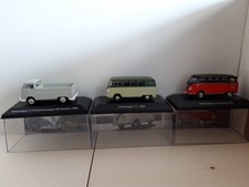 DeAgostini VW Collection 1:43, 3 VW Bulli T1-Modelle 50er/60er Jahre, wie neu