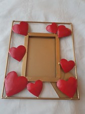 Fotorahmen Herz Bilderrahmen Aufsteller für Foto Bild Love Herz Liebe ❤❤