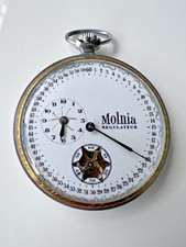 Alte mechanische  Regulateur Taschenuhr Pocket Watch 2-23