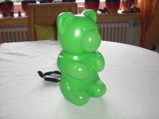 Messow Teddybärchen grün 31cm Lampe - Bärenlampe Teddy Bär Bärchen - Vintage
