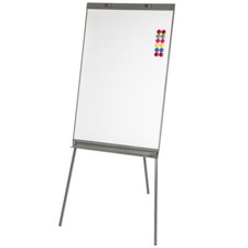 Flipchart Moderationstafel Moderationswand Magnettafel Whiteboard + 12 Magnete