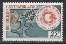 Zentralafrika Nr. 57** Internationales Jahr der Ruhigen Sonne
