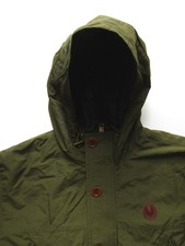 Fred Perry Herren Hooded Mountain Parka Medium Olive Green sj3097 ljktb 644