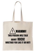 Rock Beuteltasche Tasche Shopper Rock Musik Band Rocker Geologie witzig cool Geburtstag Geschenk