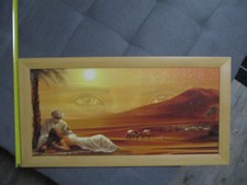 Schönes Bild von Sonnenuntergang. Kaum zu erhalten.