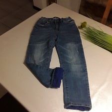 ☃THERMO Jeans/Hose,gefüttert❄Junge?Gr. 146 robust☃️Blau, Herbst/Winter?Top