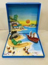 Playmobil Microwelt, 4331 Piraten, Box, Kinder, Spielzeug, magnetisch, unterwegs